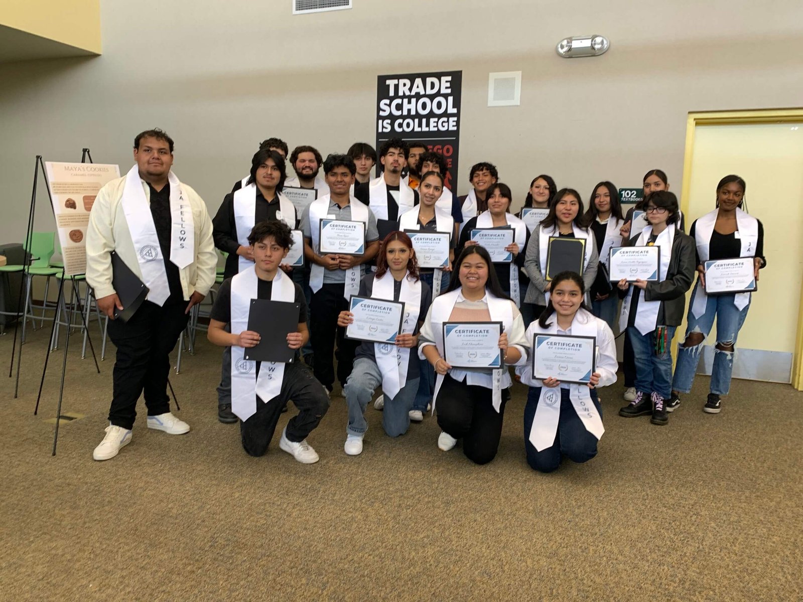 Lincoln High JA Fellows Students